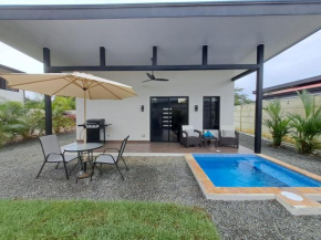 Comfy King bed, private yard and pool!